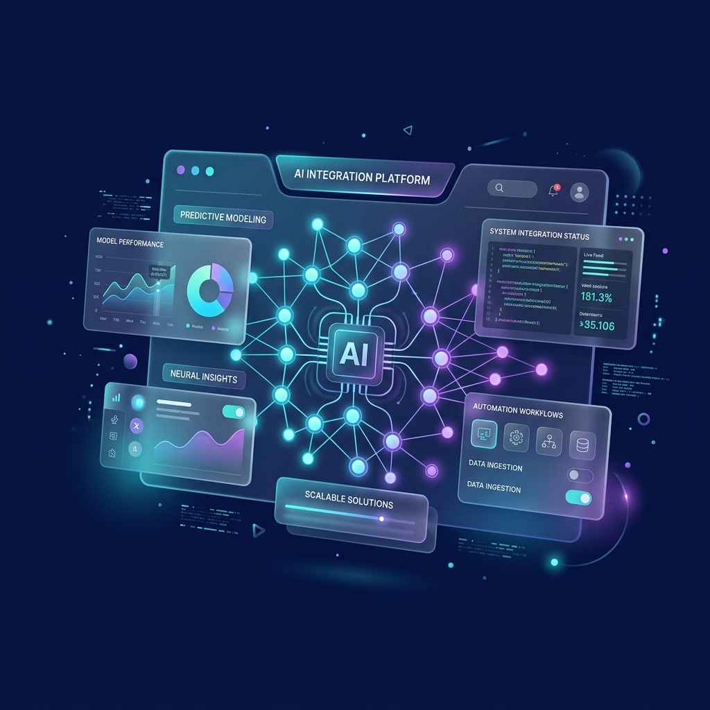 AI Integration dashboard representation